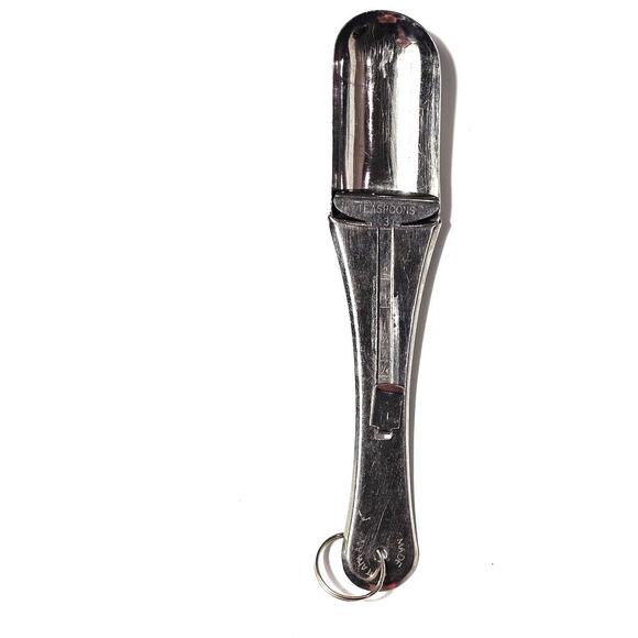 1940s Adjustable Baking Cooking Metal Measuring Spoon - Picture 1 of 5